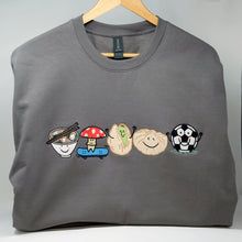 Load image into Gallery viewer, Custom Art Embroidered on Basic Crewneck Sweatshirt