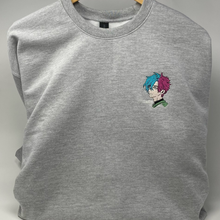 Load image into Gallery viewer, Custom Art Embroidered on Basic Crewneck Sweatshirt