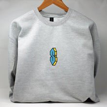 Load image into Gallery viewer, Custom Art Embroidered on Basic Crewneck Sweatshirt