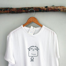Load image into Gallery viewer, Custom Art Embroidered on T-Shirt