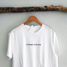 Load image into Gallery viewer, Custom Text Embroidered on T-Shirt, Hoodie or Crewneck