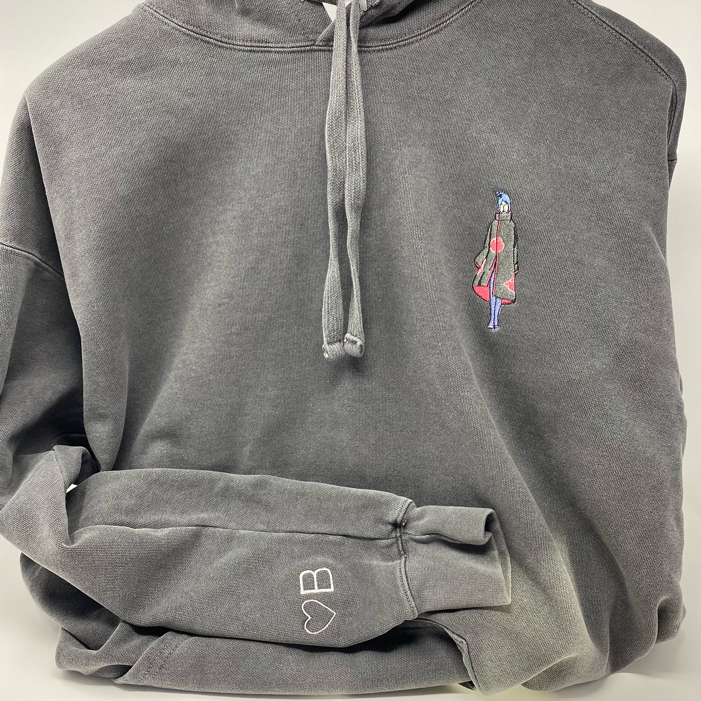 Kids' Drawing Embroidered Hoodie