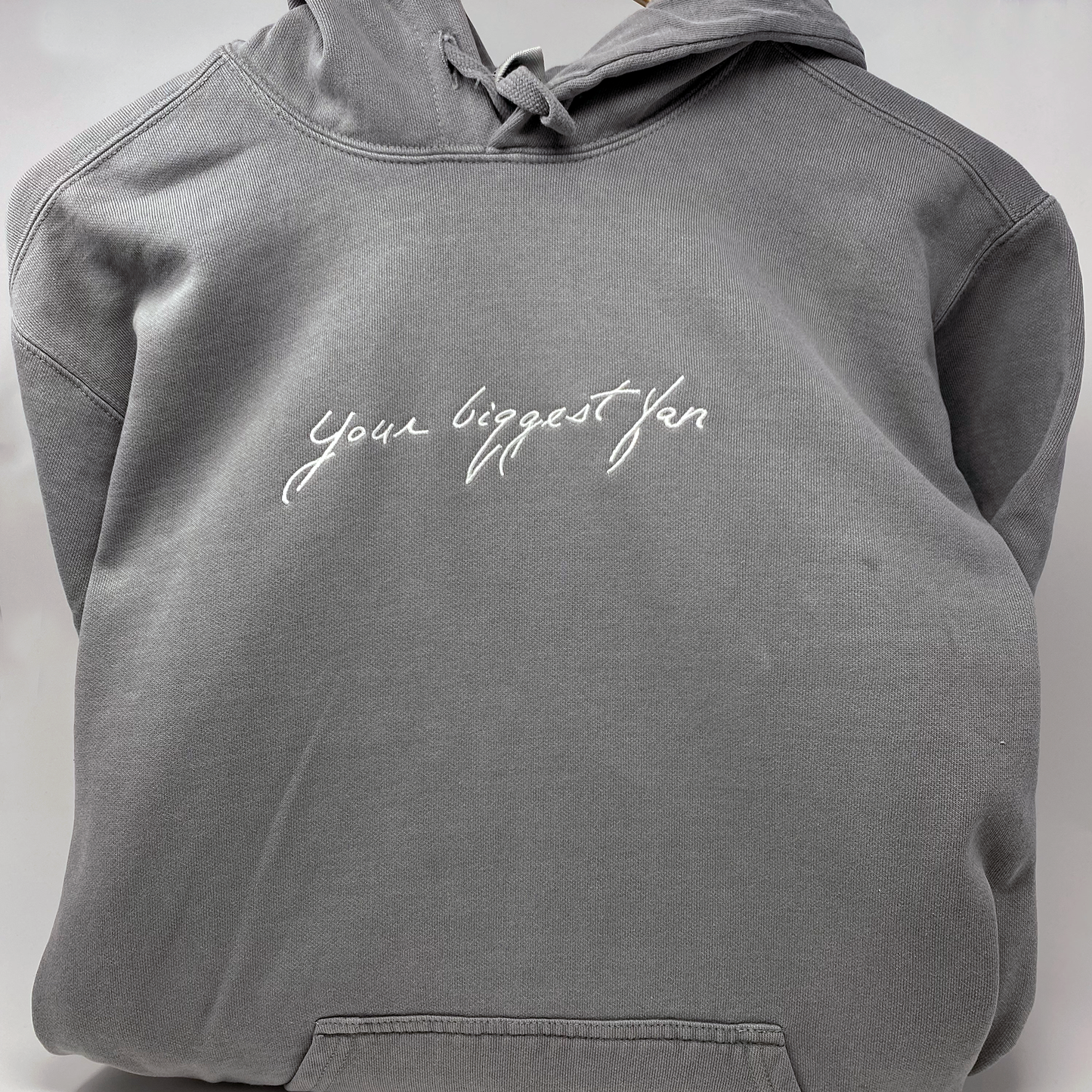 Handwriting Embroidered Hoodie