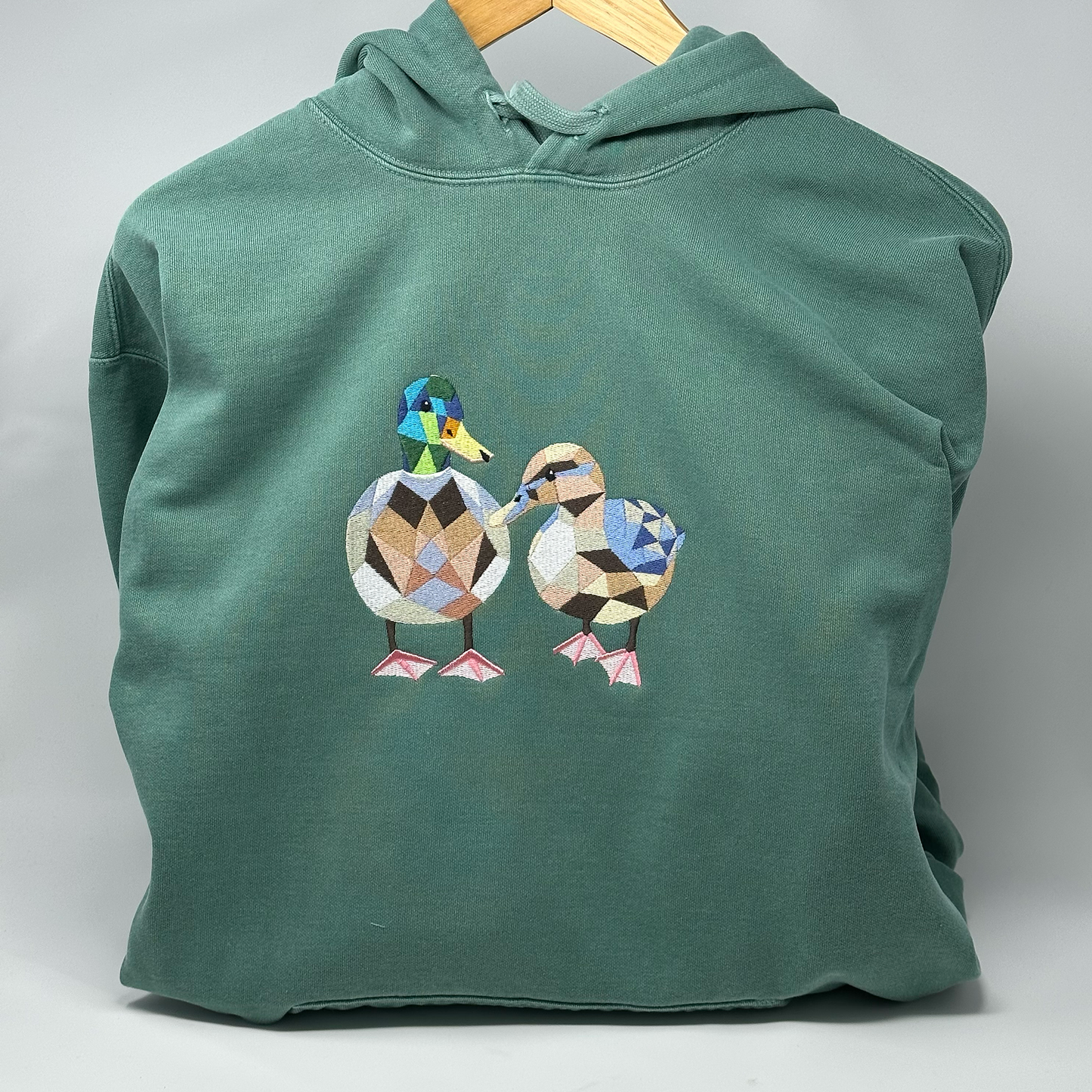 Kids' Drawing Embroidered Hoodie