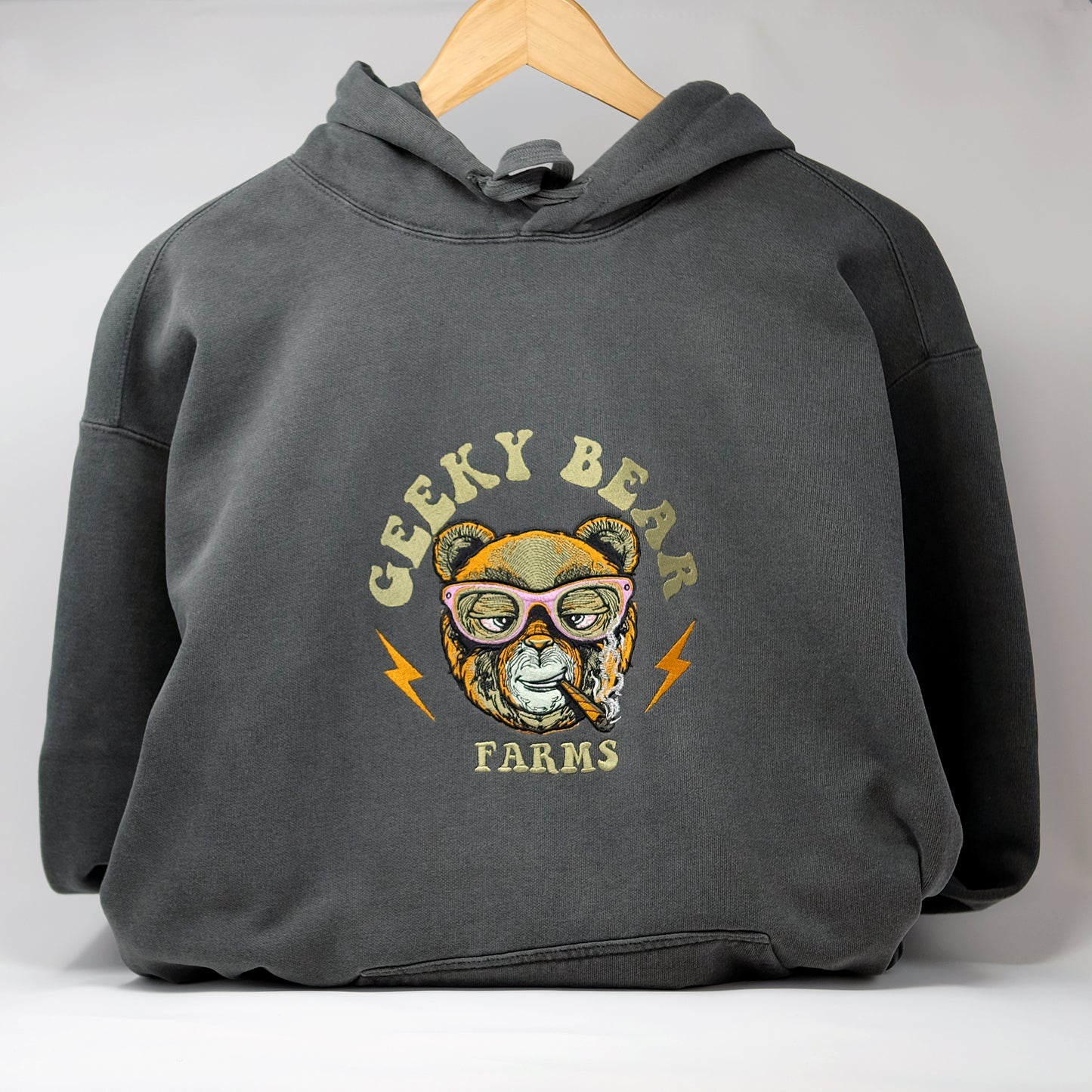 Kids' Drawing Embroidered Hoodie